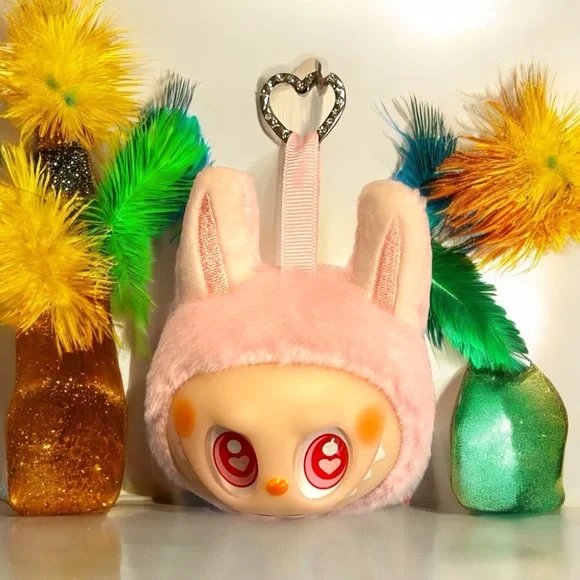 Labubu Plush Keychain - Picture 1 of 2